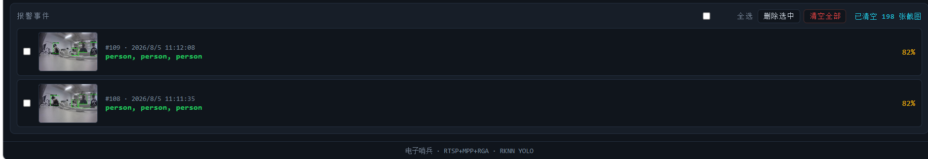 报警事件